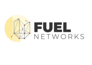 A logo for Fuel Networks shines bright as DVULI and UYWI partner to support urban youth leaders.