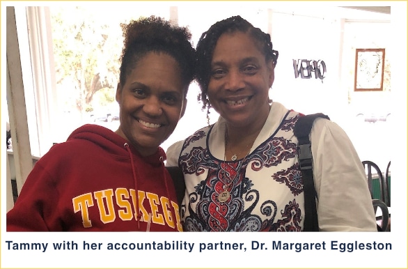 Tammy Barnett and Dr. Margaret Eggleston