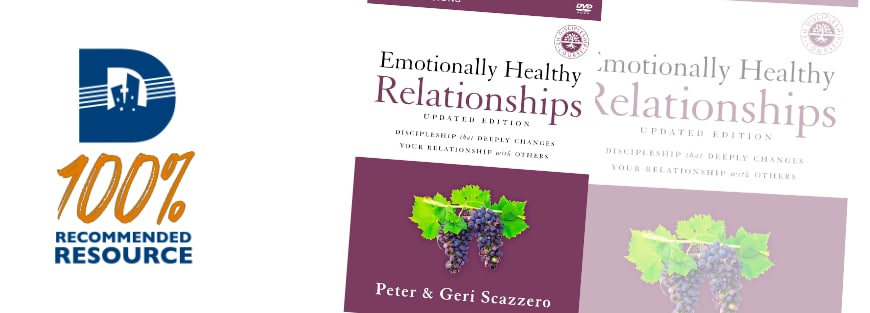 "Emotionally Healthy Relationships" book by Brandon Woodard (Cincinnati, 2021) - cover image.