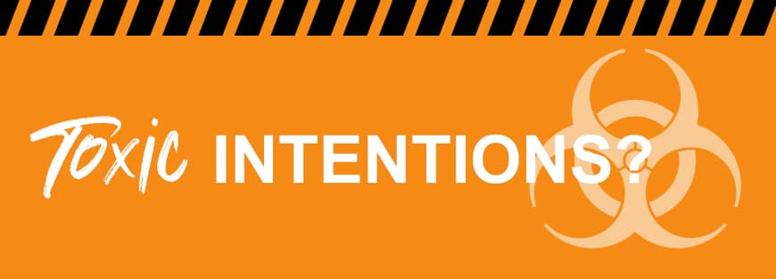 "Toxic Intentions?" by Bwana Clements, Indianapolis 2013. Uncovering the dangers of ego-driven ministry and toxic relationships.