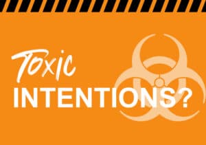 "Toxic Intentions?" by Bwana Clements, warns of the dangers of letting ego take over in urban ministry relationships.