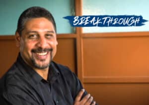 A man smiling with his arms crossed, Breakthrough: Pete Contreras, transformed from a burnt-out pastor to a successful multisite church leader through DVULI.